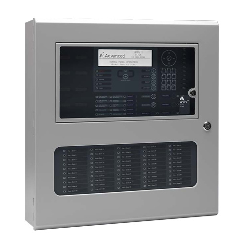 ADV-ESMX-5402V | Advanced - Central de 2 lazos ampliable a 4 | Hasta 240 dispositivos por lazo | 4 salidas de sirena 