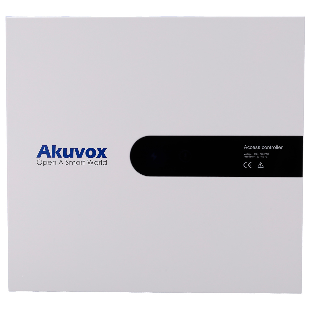 Controladora AKUVOX Controlador de acceso Akuvox AK-A094S para 4 puertas, con soporte para 50.000 usuarios y 100.000 registros