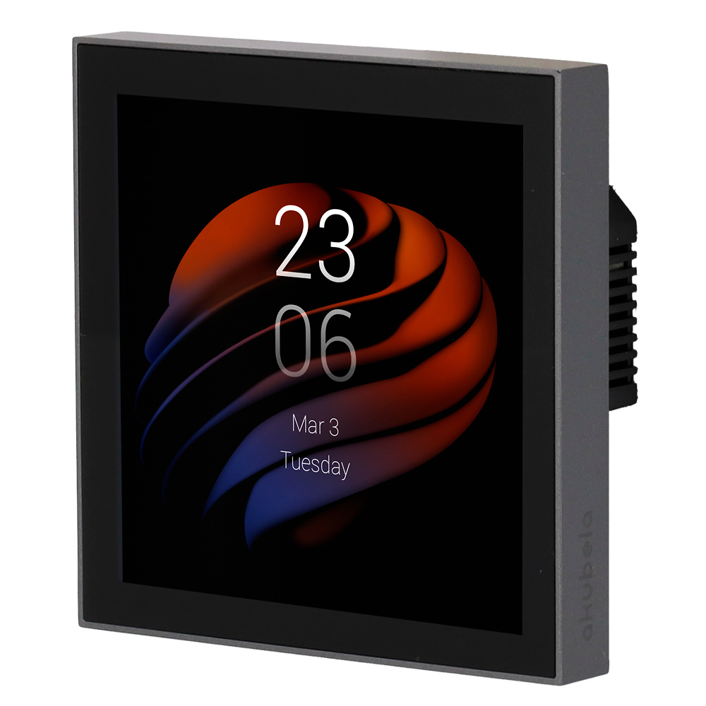 AK-PS51-HEATING-EU | AKUVOX Akuvox AK-PS51-HEATING-EU, monitor domótico con pantalla TFT de 4” y Android 10.0. Gestiona calefacción y videoportero, con WiFi, Bluetooth y ZigBee