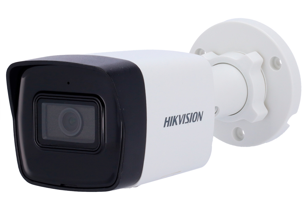 DS-2CD1023G2-IUF(2.8mm) | HIKVISION La Hikvision DS-2CD1023G2-IUF(2.8mm) es una cámara Bullet IP de 2 Mpx con visión nocturna EXIR de 30m y detección de movimiento 2.0 para clasificación de humanos y vehículos. Incluye micrófono integrado, PoE y protección IP67