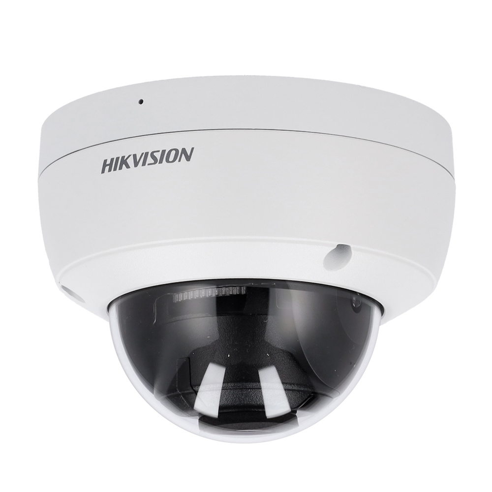 DS-2CD2143G2-IU(2.8mm) |  HIKVISION  -  Cámara Domo IP  AcusSense |  Gama Pro |  4 Mpx  |  Lente fija 2,8mm  | Micrófono integrado  |  Leds Infrarojos 30 metros  |  Detección de movimiento 2.0