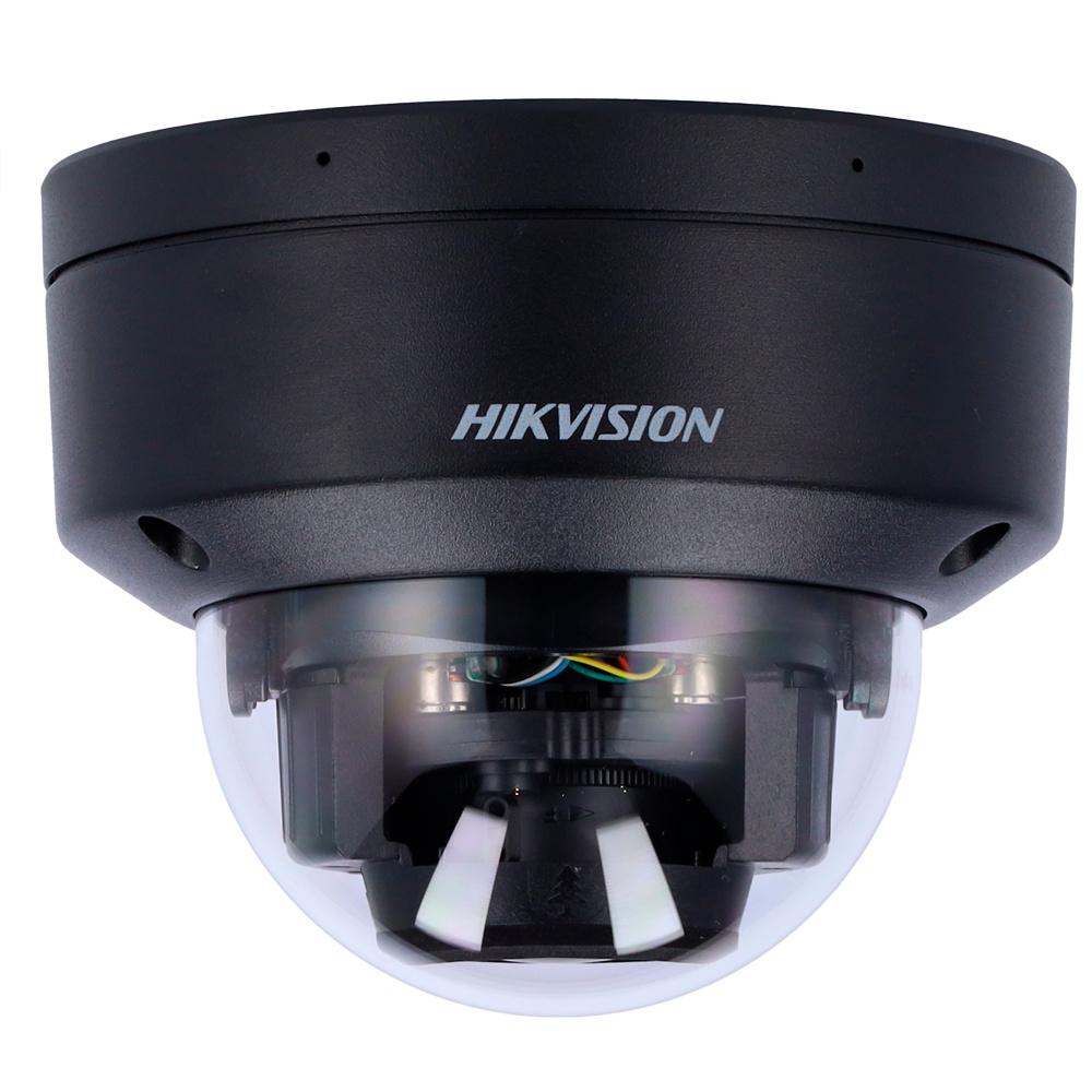 DS-2CD2183G2-LIS2U(2.8mm)(BLACK) | HIKVISION - Cámara IP AcuSense | 8 Mpx | Lente 2.8 mm | Luz híbrida alcance 30 m | Detección de movimiento 2.0 