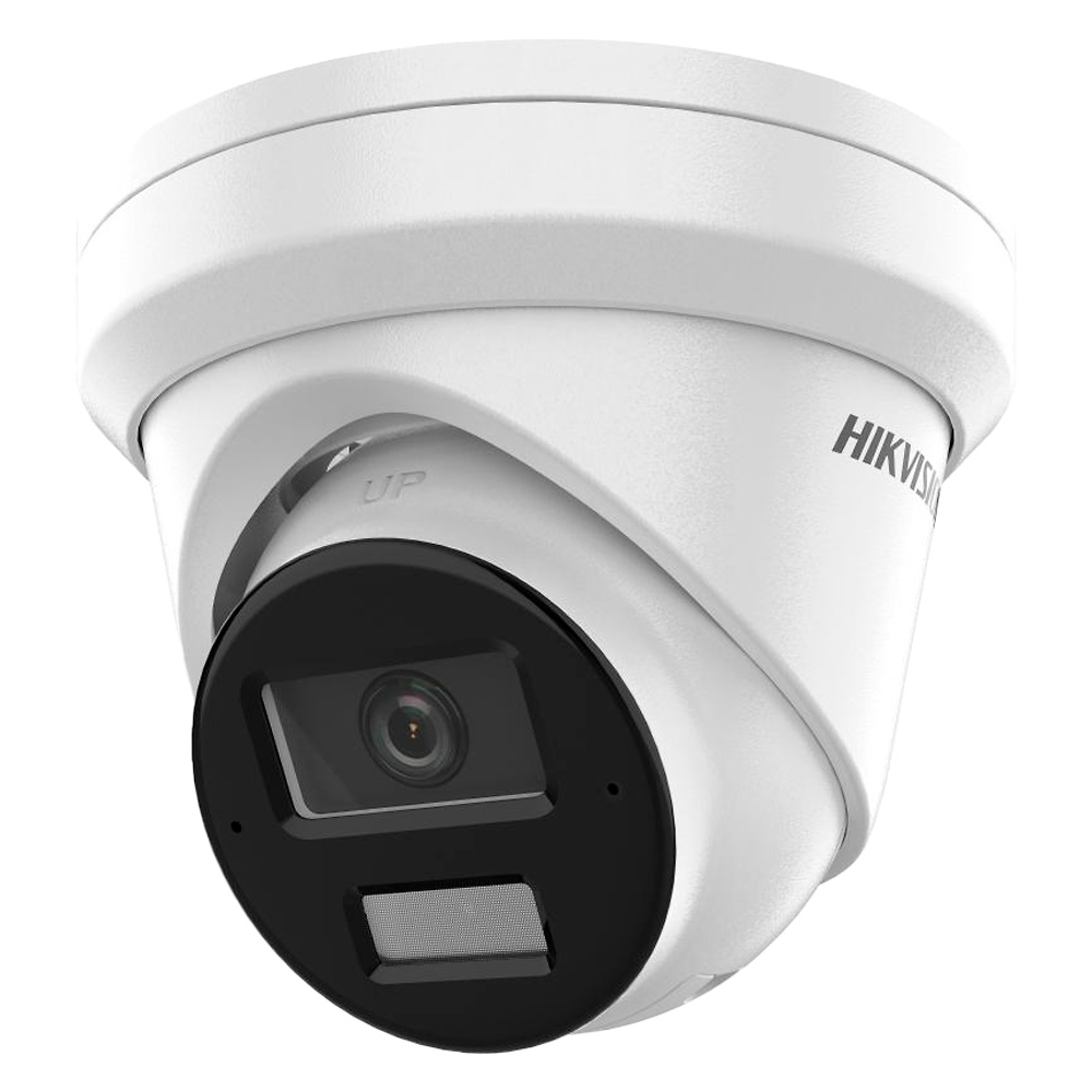 DS-2CD2383G2-LI2U(2.8mm)   |  HIKVISION  -  Cámara Domo IP AcuSense  |  8 Mpx  |  Lente fija 2,8 mm  | Luz híbrida: IR y Luz Blanca 30 metros |  Micrófono dual en array integrado