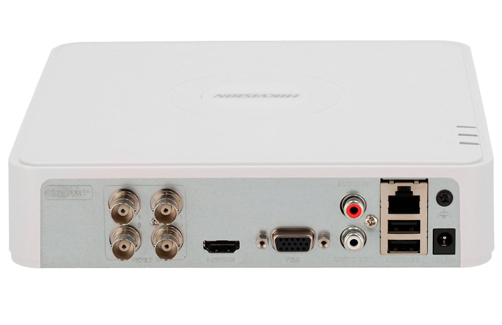 DS-7104HGHI-M1(C) | HIKVISION - Videograbador 5n1 | 4 canales BNC + 1 Canal IP | VGA - HDMI | Detección de movimiento 2.0 