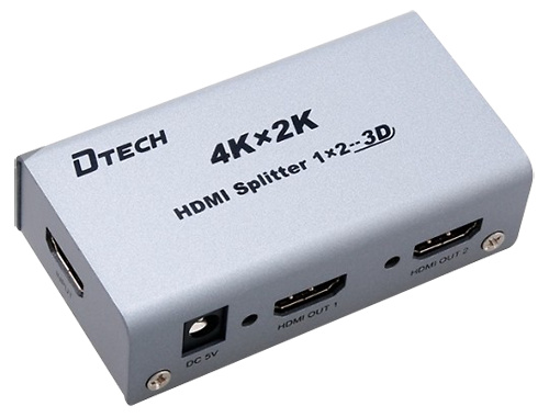 Yauhody Divisor HDMI 4K,Duplicador HDMI 1 Entrada 2 Salidas