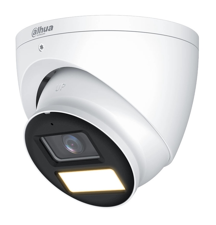 HAC-HDW1239TP-IL-A-0280B-S3  |  DAHUA  -   Cámara Domo 4N1 Smart Dual Light  |  2 Mpx  |  Lente fija 2,8 mm |  Smart Light  40 metros  |  Micrófono integrado