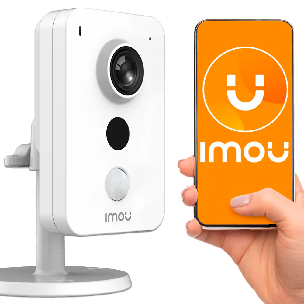 IPC-K42P-IMOU | IMOU - Cámara IP Wifi | 4 Mpx | Lente 2,8 mm | Leds IR 10 metros | Detección de presencia PIR y sonido | Audio Bidireccional / Sirena 