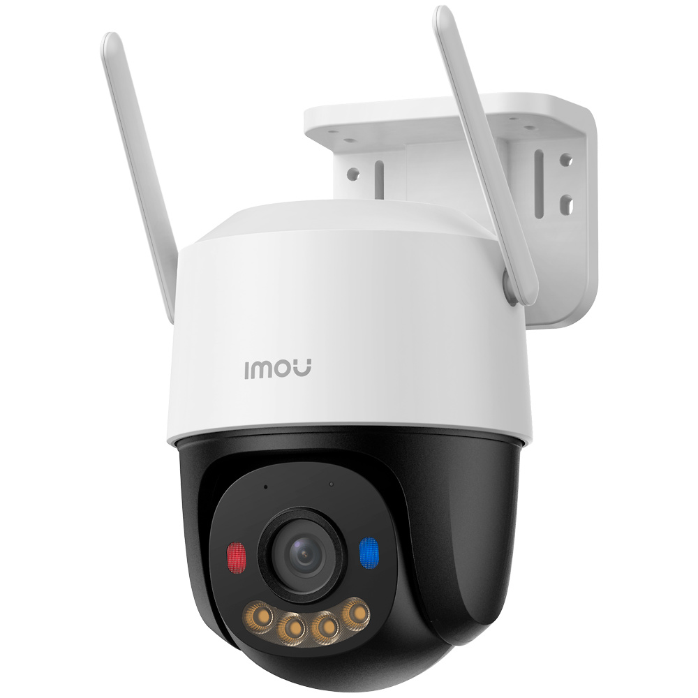 IPC-K7FP-5H0WE-IMOU | IMOU La cámara IP PT Wifi IPC-K7FP-5H0WE-IMOU combina tecnología avanzada y conectividad dual Wifi 6 (2.4GHz/5GHz) para una vigilancia eficiente. Con resolución 5 MP, movimiento remoto y autotracking, captura cada detalle con precisión. Sus luces de advertencia rojas y azules, LEDs blancos y sirena proporcionan un fuerte efecto disuasorio. Ofrece detección de personas, audio bidireccional y grabación en tarjeta SD hasta 512 GB, además de opciones en la nube con Imou Protect. Compatible con Alexa y soporta Onvif, es resistente al agua con certificación IP66. Controla todo desde la app Imou Life o software de PC. Ideal para proteger tu hogar o negocio