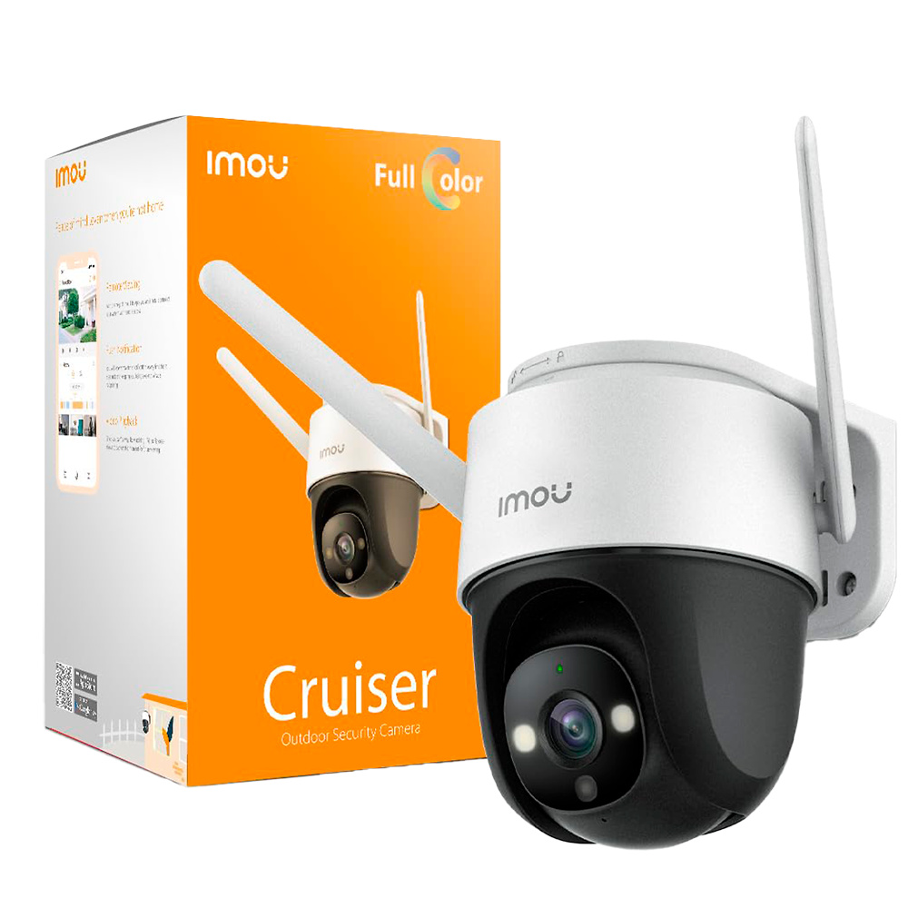 IPC-S7CP-3M0WE-IMOU | IMOU - Cámara IP Wifi | 3 Mpx | Lente 3.6 mm | Leds IR 30 metros | Detección inteligente de personas y sonido | Autotracking 