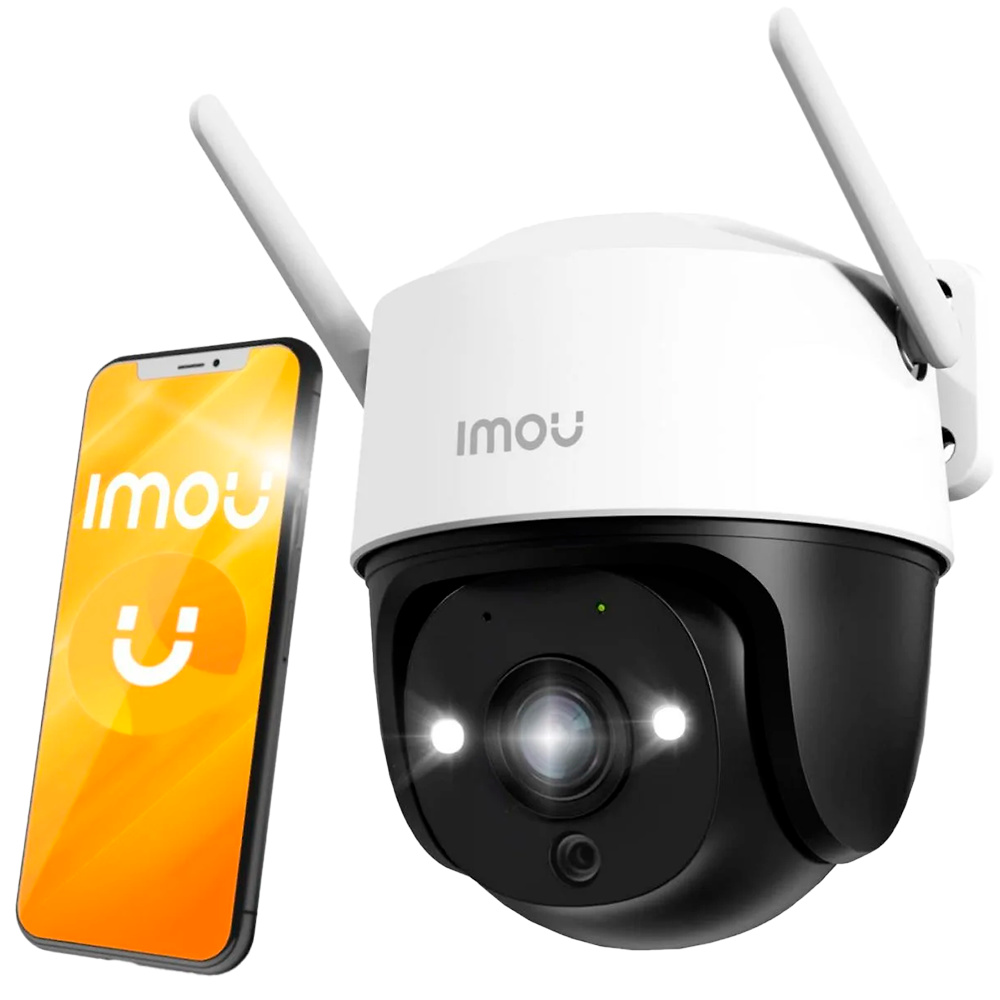 IPC-S7CP-3M0WE-IMOU | IMOU - Cámara IP Wifi | 3 Mpx | Lente 3.6 mm | Leds IR 30 metros | Detección inteligente de personas y sonido | Autotracking 