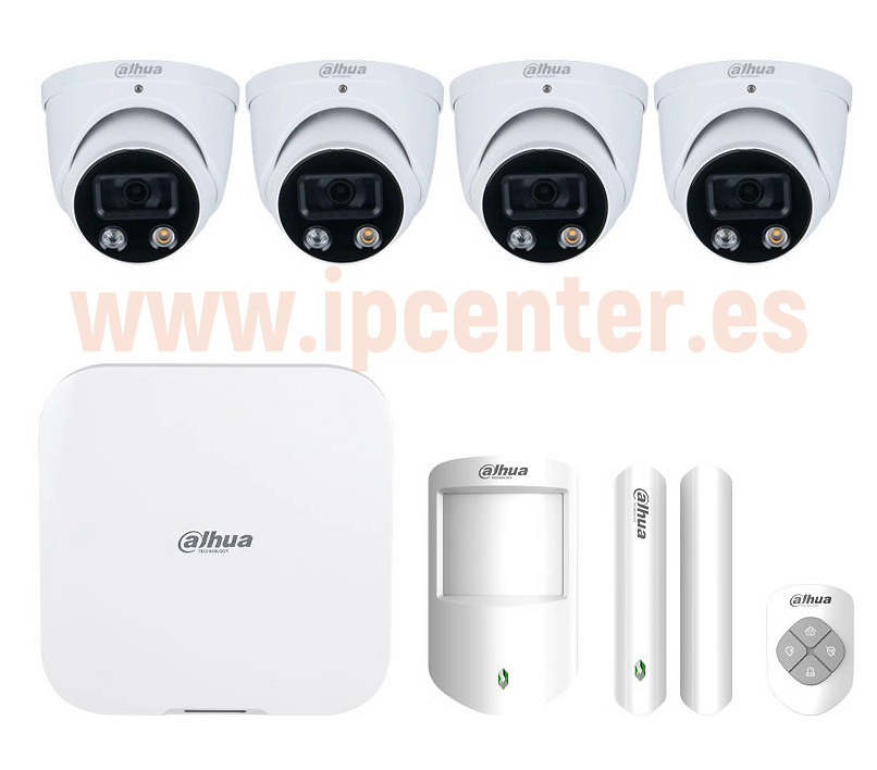 KIT-4595 | DAHUA Protege tu hogar o negocio con el Kit de Alarma sin cuotas DAHUA DAHUA-4595, diseñado para control de seguridad y vigilancia sin costes mensuales. Este sistema avanzado ofrece detección de intrusos en tiempo real, fácil instalación y monitoreo remoto desde tu smartphone. Ideal para garantizar la protección 24/7, sin ataduras a contratos. Con la confiabilidad de la marca DAHUA, mantén la seguridad de tus espacios sin complicaciones y con total control desde cualquier lugar Ya disponible en tu tienda online de Videovigilancia, Intrusión y Seguridad electrónica www.ipcenter.es