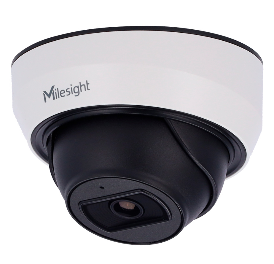 MS-C5375-PD | MILESIGHT - Cámara IP minidomo | 5 Mpx | Lente 2,8 mm | Leds IR 25 metros | Detección Facial | Video Análisis 