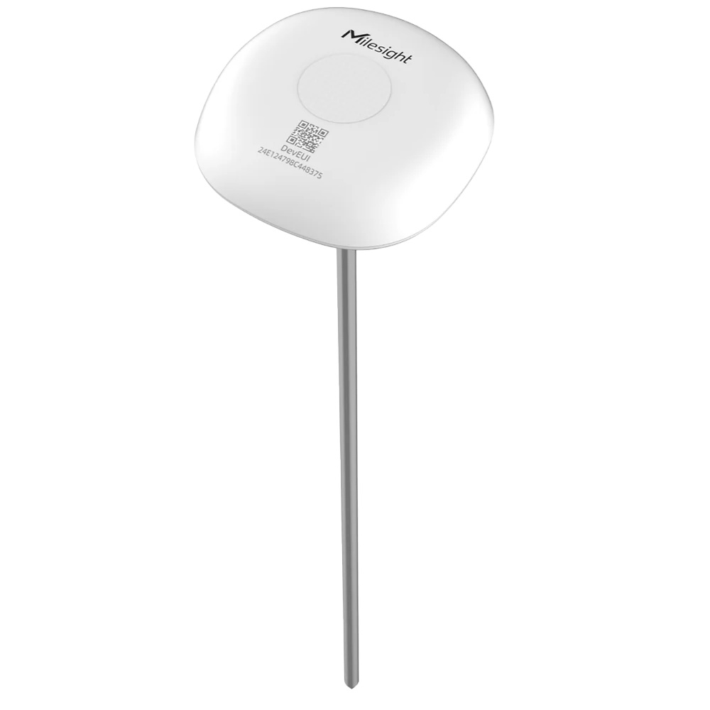 MS-TS101-868M | MILESIGHT - Sensor de inserción de temperatura LoRaWAN | Apto para su uso en alimentación | Rango de detección -30ºC ~ 70ºC 