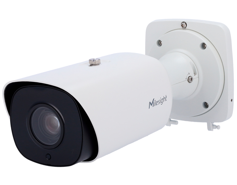 MS-TS4466-X4RPE | MILESIGHT Cámara IP Milesight MS-TS4466-X4RPE con LPR de alta precisión, captura de matrículas a 120 km/h, visión nocturna IR de 180 m y almacenamiento en MicroSD hasta 1TB