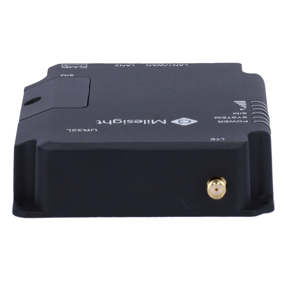 MS-UR32L-L04EU | MILESIGHT - Router Industrial 4G | 2 puertos Ethernet RJ45 10/100 | LTE 4G CAT4 