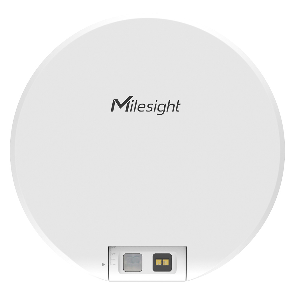 MS-VS330-868M | MILESIGHT - Sensor de ocupación LoRaWAN | Doble tecnología PIR y ToF | Detección 100% anónima | Alta precisión 99.5% 