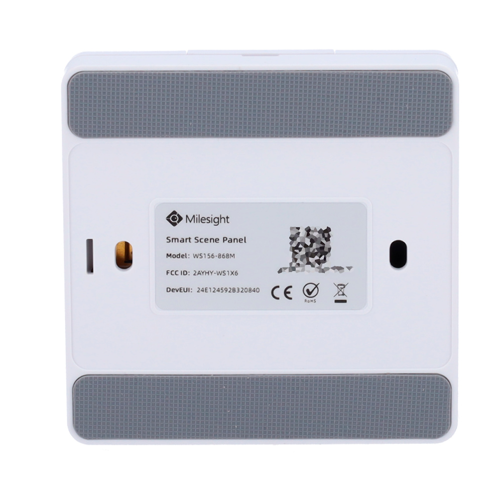 MS-WS156-868M | MILESIGHT - Panel de escenas LoRaWAN | 6 pulsadores | Grado de Protección IP30 