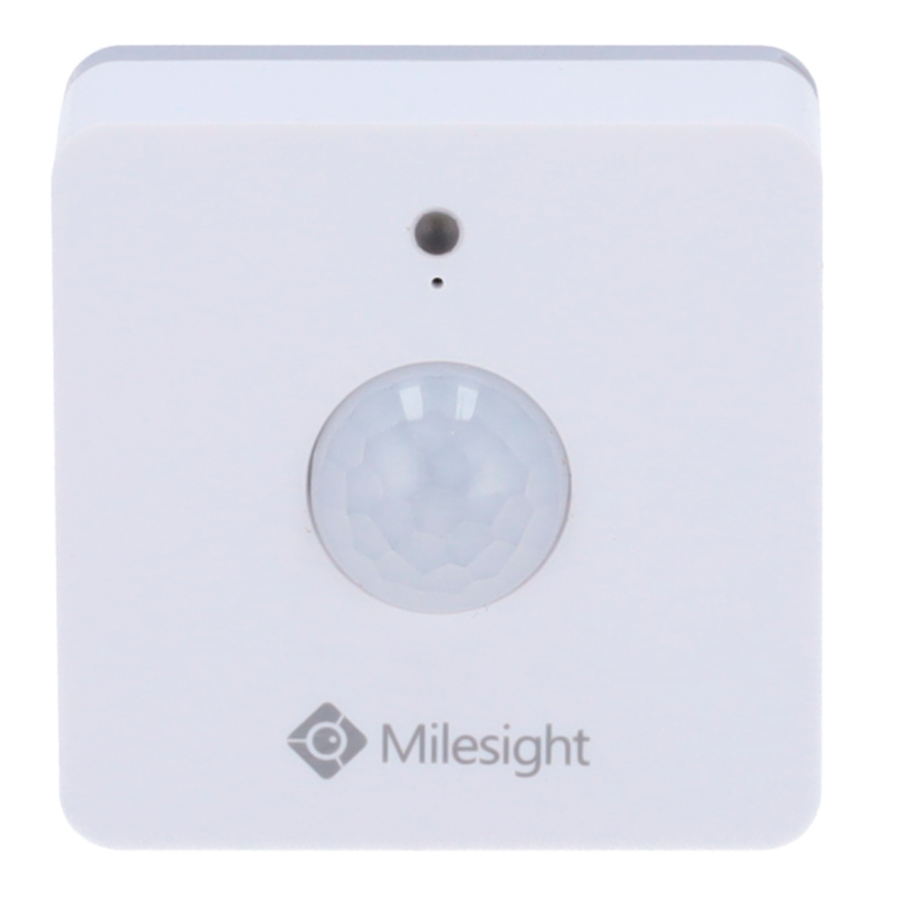 MS-WS202-868M | MILESIGHT - Detector de movimiento e iluminación IoT LoRaWan | Distancia de detección entre 6 - 8 metros | Detector de temperatura y humedad integrado 