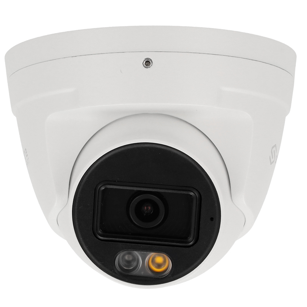 SF-IPT020A-6B1-DL | SAFIRE SMART- Cámara IP Domo | 6 Mpx | Lente 2,8 mm | Leds IR 20 metros | Luz dual IR + Led blanco hasta 20 metros | Micrófono integrado 