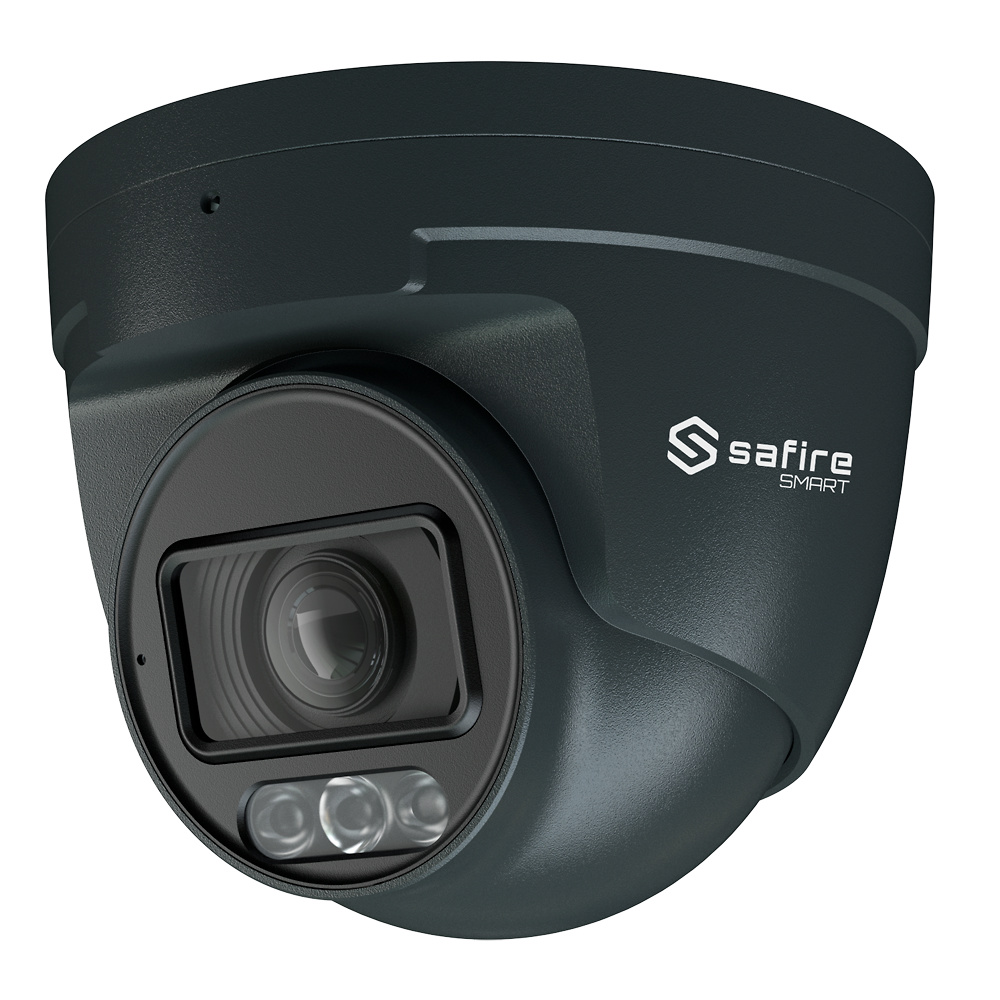 SF-IPT511ZA-4E1-DL  |  SAFIRE  SMART  -   Cámara IP  |  4 Mpx  |  Lente Motorizada 2.8~12 mm |  Luz Dual: IR y Led blanco alcance 50 / 30 metros   |  Micrófono integrado  |  Funciones AI