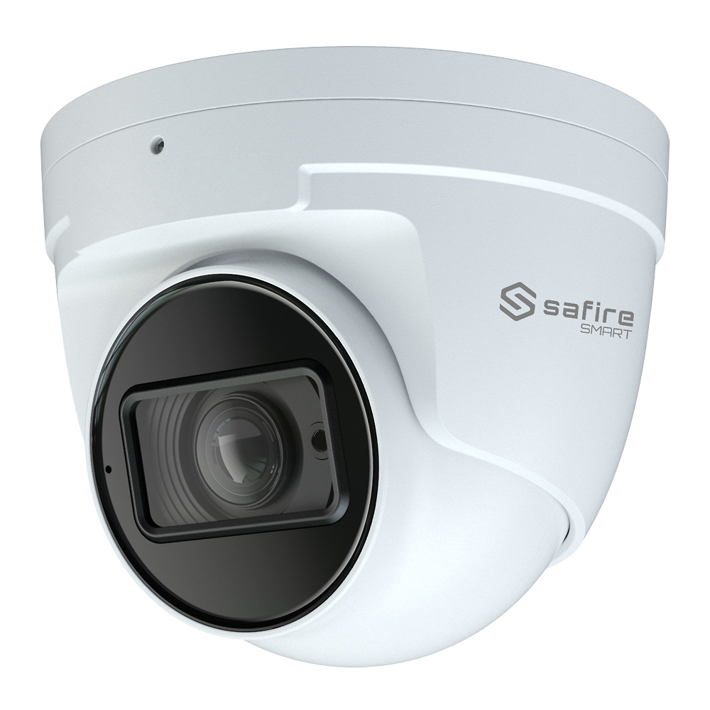 SF-T520ZSA-2E1   |  SAFIRE  -  Cámara Turret 4 en 1 Gama E1 |  2 Mpx  |  Lente Motorizada 2.8~12 mm | IR alcance 50 metros  |  Micrófono integrado