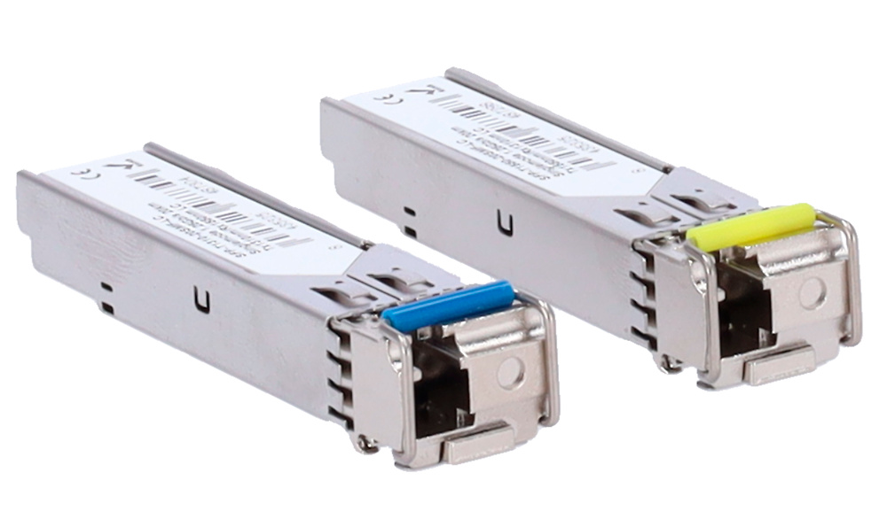 SFP-TR1513-20SMF-LC | Módulos ópticos SFP monomodo (SM) | Conector LC simplex | 20Km | Pareja Tx/Rx 