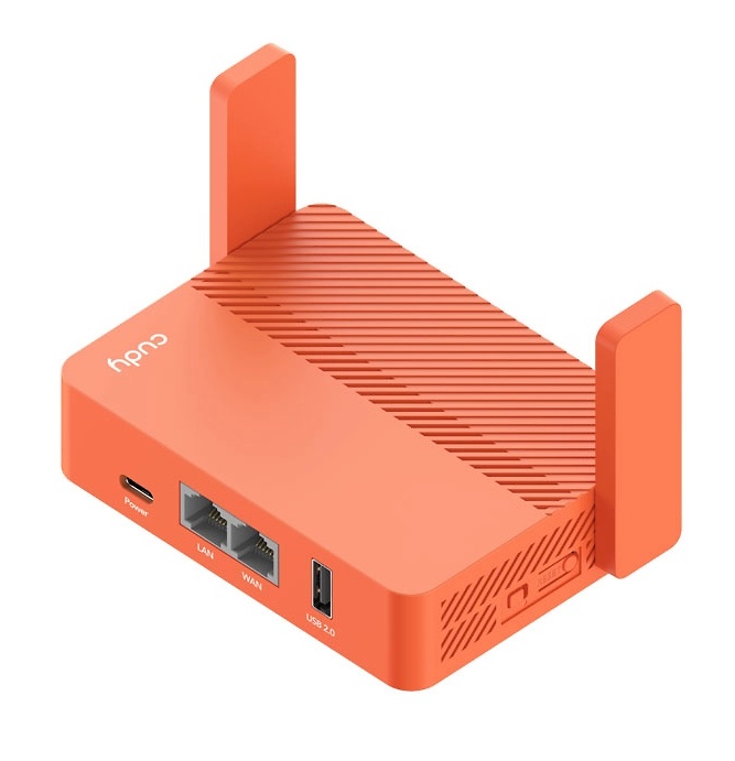 TR1200 | CUDY - Mini router VPN WiFi AC1200 | WiFi de hasta 1201 Mbps + 300 Mbps 