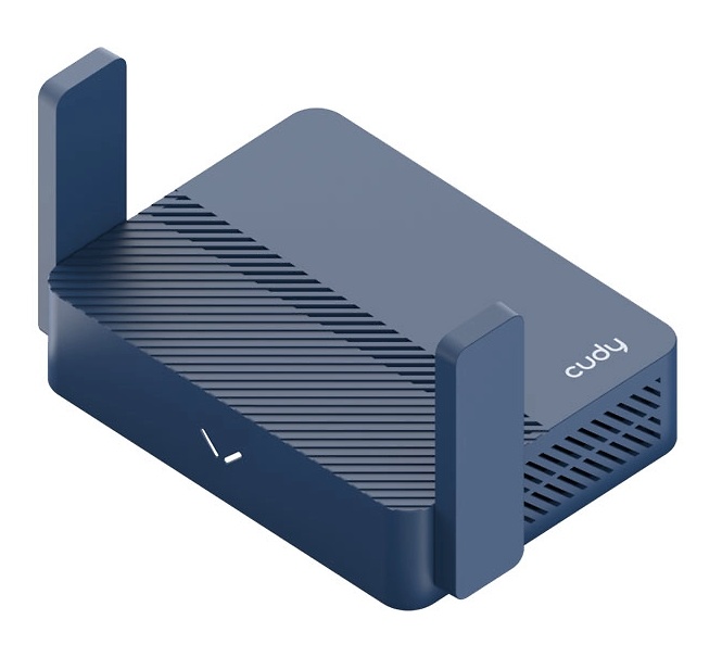 TR3000 | CUDY - Mini router WiFi 5 | WiFi AX3000 de 2402 Mbps (5 GHz) y 574 Mbps (2,4 GHz) 