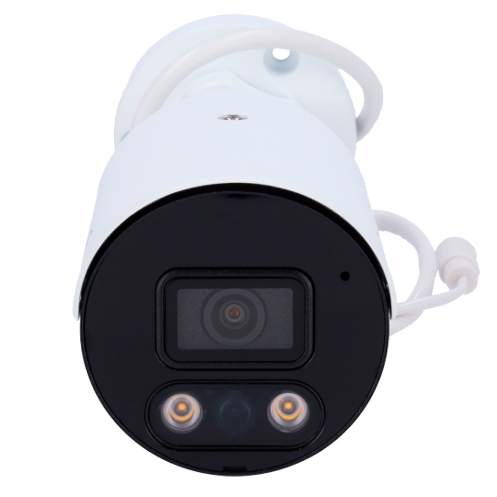 UNIVIEW IP BULLET Uniview UV-IPC2124LE-ADF28KMC-DL: cámara Bullet IP de 4 Mpx con tecnología Color Hunter y WDR 120 dB. Disuasión activa con micrófono y altavoz, PoE, IP67 y almacenamiento MicroSD hasta 512 GB