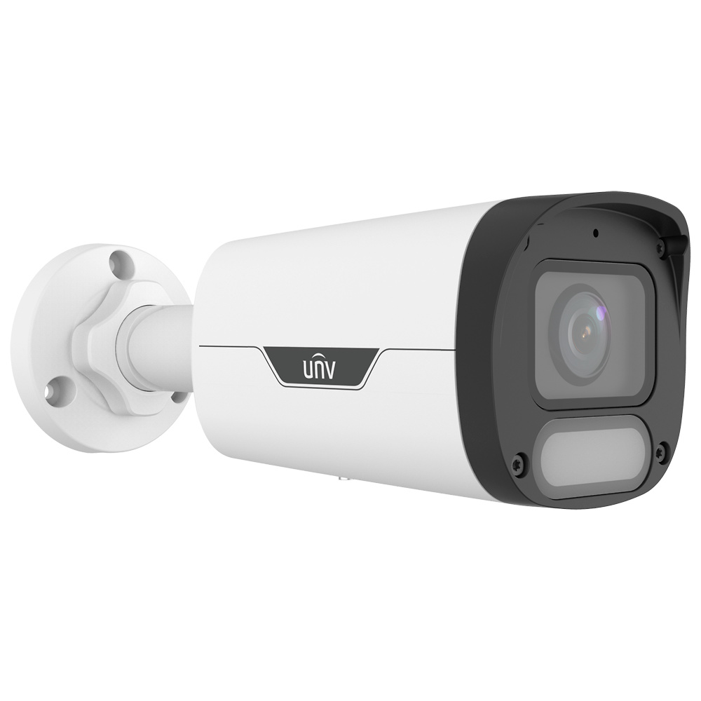 UV-IPC2318LE-ADF40KM-WP  |  UNIVIEW   -  Cámara IP Bullet  |  8 Mpx  |  Lente fija 4 mm  |  Luz blanca Alcance 30 metros  |  Micrófono integrado  |  Micrófono integrado