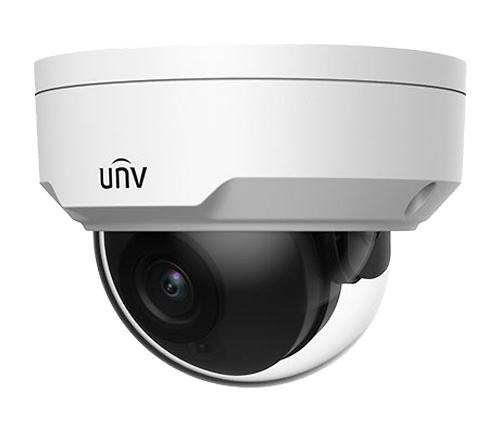 UV-IPC322SB-DF28K-I0  |  UNIVIEW   -  Cámara IP Domo |  2 Mpx  |  Lente 2.8 mm | Leds IR  30 metros   |  Audio y Alarmas