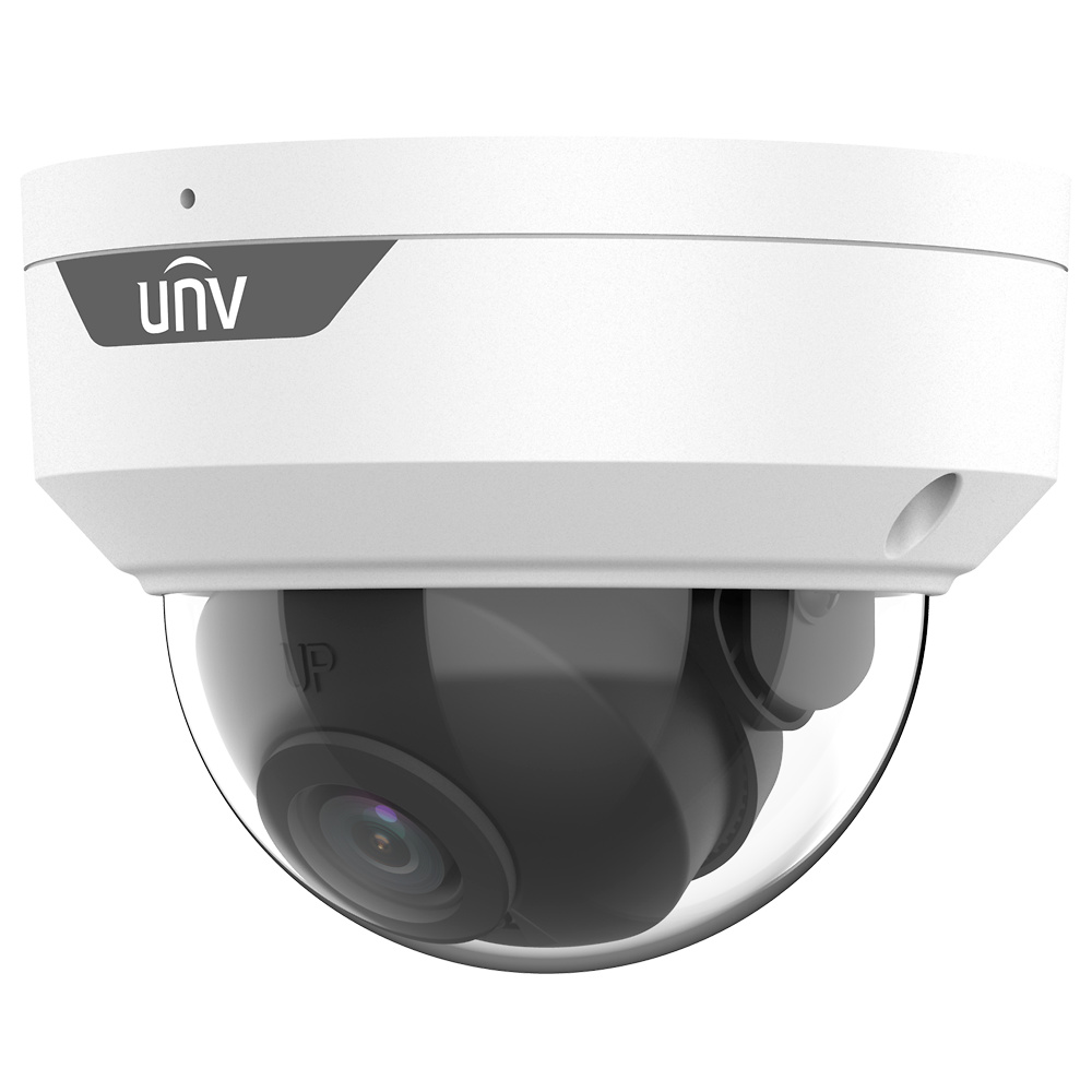 UV-IPC328LE-ADF28K-H  |  UNIARCH   -  Cámara IP Domo |  8 Mpx  |  Lente 2.8 mm | Leds IR  30 metros   |  Micrófono integrado