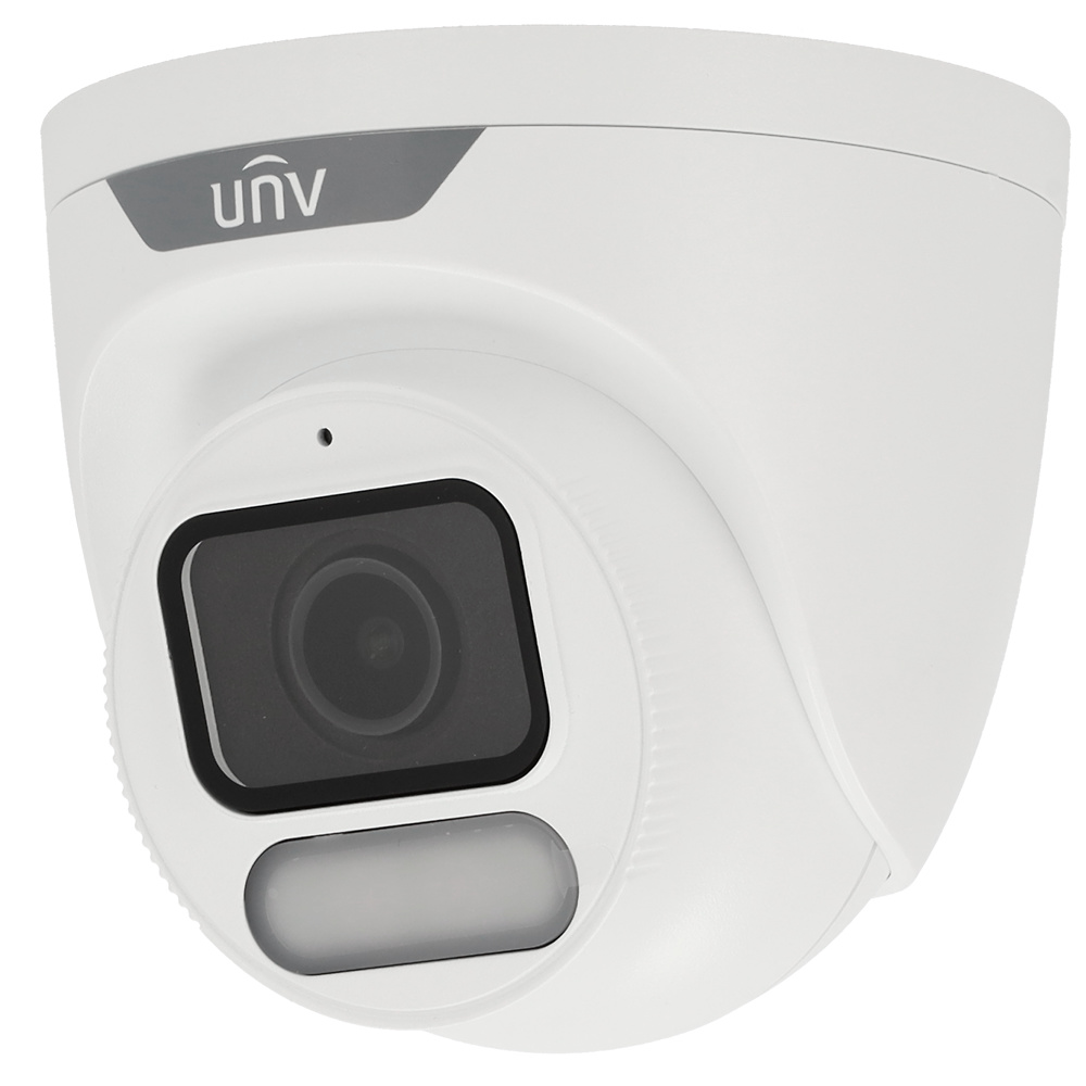 UV-IPC3624LE-ADF40K-WP  |  UNIVIEW   -  Cámara IP Domo |  4 Mpx  |  Lente 4 mm | Leds IR  blanco 30 metros  |  Micrófono integrado