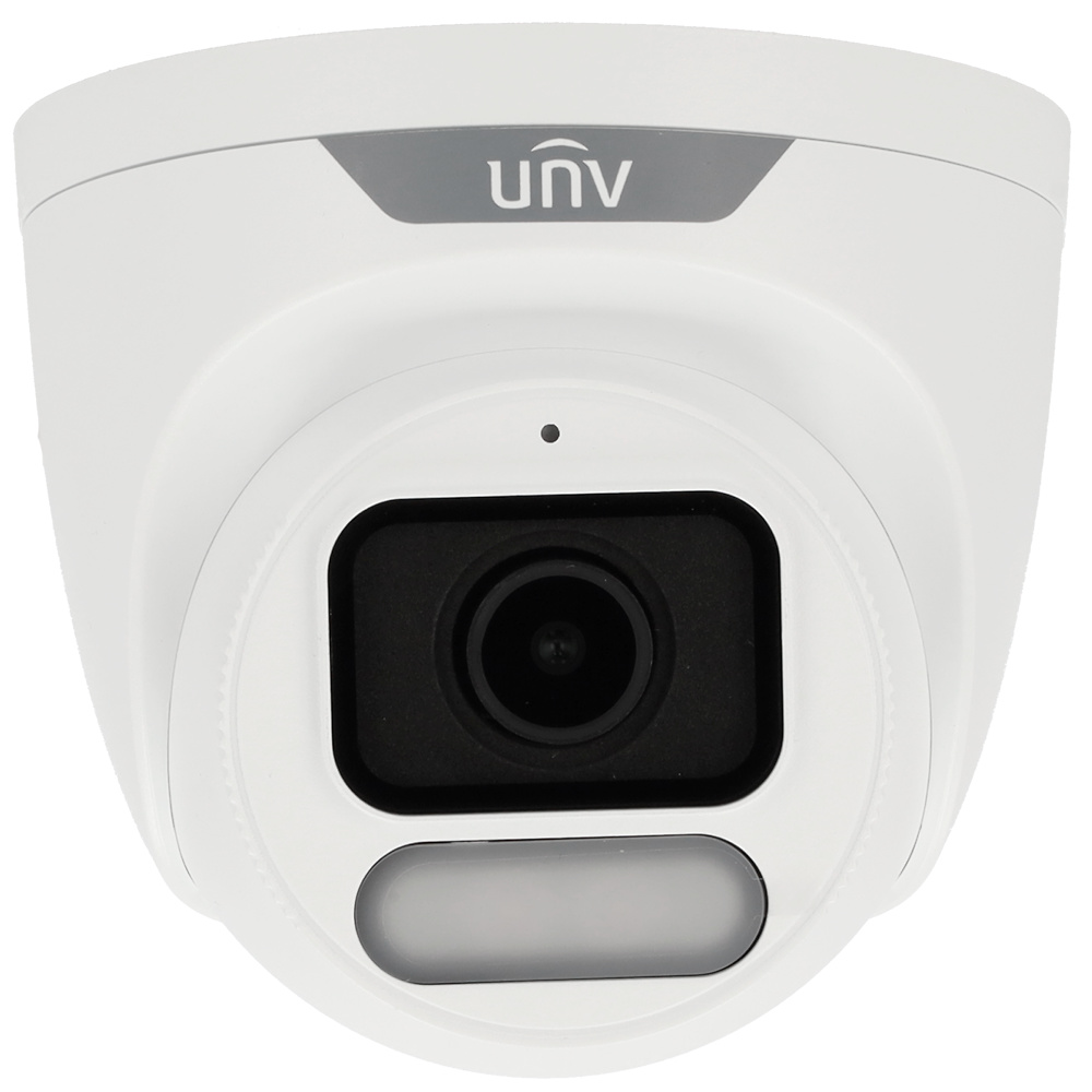 UV-IPC3624LE-ADF40K-WP | UNIVIEW - Cámara IP Domo | 4 Mpx | Lente 4 mm | Leds IR blanco 30 metros | Micrófono integrado 