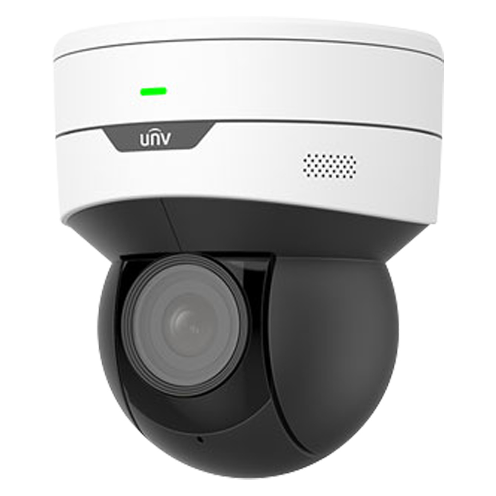 UV-IPC6215SR-X5PAEW-VG | UNIVIEW Esta cámara incorpora funciones avanzadas de Inteligencia Artificial, como la prevención inteligente de intrusiones, que permite filtrar falsas alarmas mediante la detección de cruce de línea, intrusión, entrada y salida de áreas definidas, enfocándose en humanos y vehículos. Ofrece mejoras de imagen como WDR de 120 dB, reducción de ruido 2D/3D, BLC y HLC, asegurando claridad en diversas condiciones de iluminación. Es compatible con compresiones Ultra 265, H.265, H.264 y MJPEG, optimizando el uso del ancho de banda y el almacenamiento. La cámara soporta PoE+ (IEEE 802.3at) y 12V DC, ofreciendo flexibilidad en su alimentación. Además, dispone de una ranura para tarjeta MicroSD de hasta 512 GB, permitiendo almacenamiento local de las grabaciones