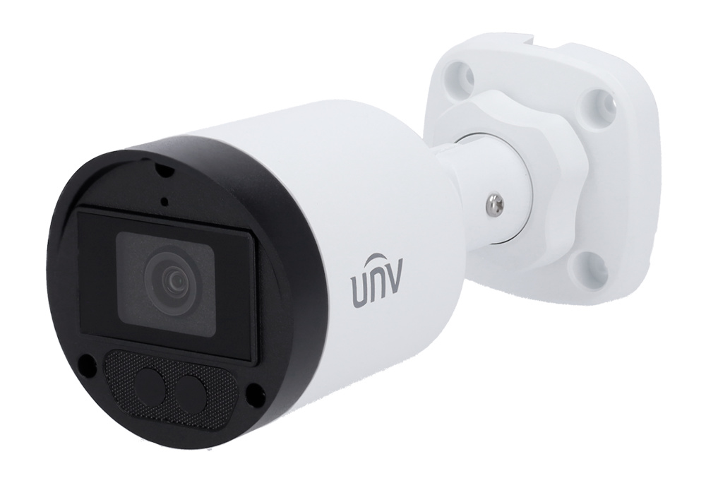 UV-UAC-B125-AF28LM  |  UNIVIEW   -  Cámara Bullet 4N1  |  5 Mpx  |  Lente fija 2,8 mm  |  Leds IR 40 metros  |  Micrófono integrado