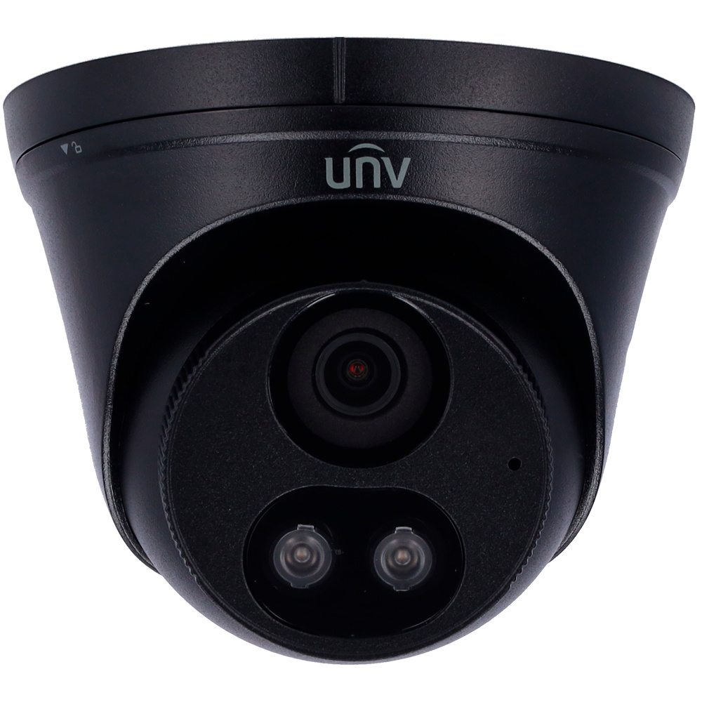 UV-UAC-T142-AF28LM-DL-BLACK | UNIVIEW - Cámara Turret 4n1 | Gama Whale | 2 Mpx | Lente fija 2,8mm | Smart IR y White light alcance 40 m 