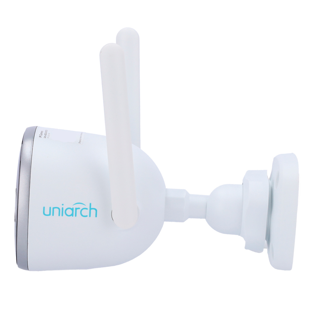 UV-UHO-B2D-M3F3D | UNIARCH - Cámara IP Wifi Bullet | 3 Mpx | Óptica fija 2,8 mm | Micrófono y Altavoz integrados 