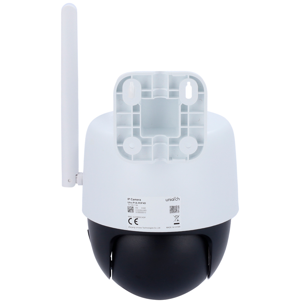 UV-UHO-P1A-M5F4D | UNIARCH - Cámara IP Wifi PT | 5 Mpx | Lente fija 4mm | Leds IR 30 metros | Micrófono integrado 