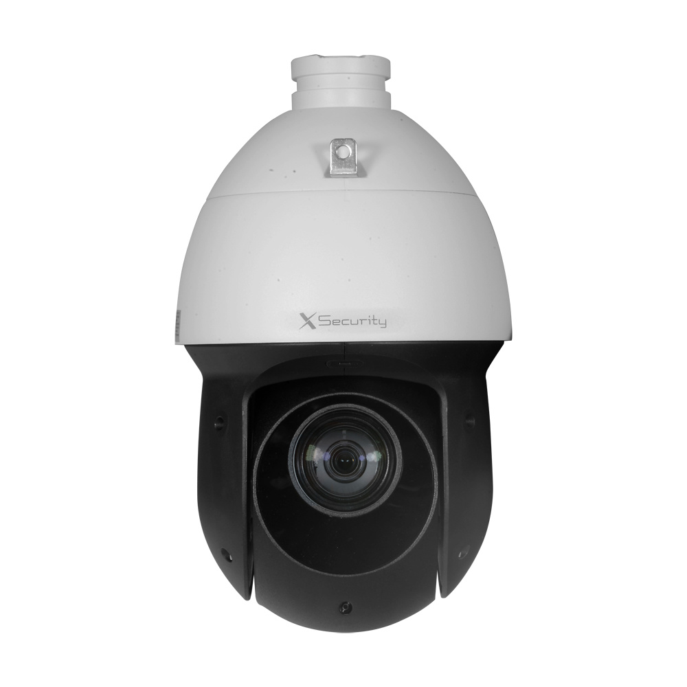 PTZ X-SECURITY Cámara X-Security PTZ con Zoom óptico 25X, detección de rostros, visión nocturna IR y protección IP66. Alto rendimiento en vigilancia perimetral