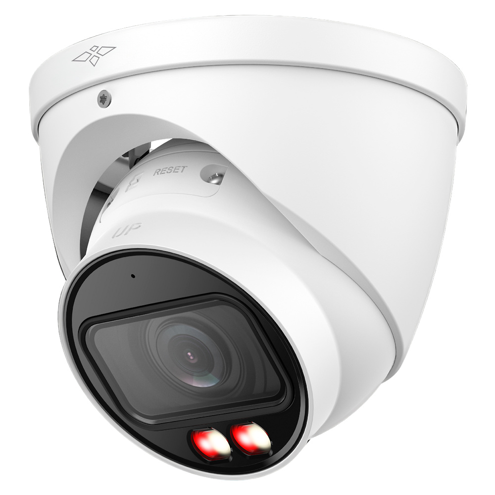 XS-IPT990ZA-4P-DL-WIZ  |  X-SECURITY  -   Cámara domo IP Turret  WizSense |  4 Mpx  |  Lente Motorizada 2.7~13.5mm  |  Dual Light(IR 40m y Luz Blanca 40m  |  Micrófono integrado