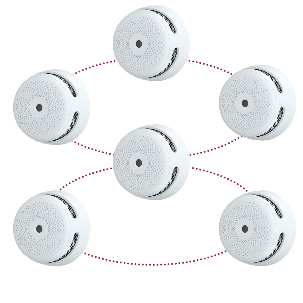 XS01-WX-3PACK | X-SENSE El pack de 6 mini detectores de humo autónomos X-SENSE modelo XS01-WR-6PACK ofrece una solución avanzada y compacta para la seguridad en el hogar o negocios. Con tecnología fotoeléctrica y comunicación inalámbrica de 868MHz, permite interconectar hasta 24 detectores para alertas simultáneas en caso de humo. Su diseño reducido combina discreción y funcionalidad, con una alarma de 85 dB, indicador luminoso y botón de test. Alimentados por baterías CR123A reemplazables con duración de hasta 5 años, garantizan un mantenimiento sencillo. Certificados según la norma EN 14604, destacan por una detección rápida gracias a un sistema de ventilación optimizado y una placa controladora mejorada, ideales para reforzar la seguridad