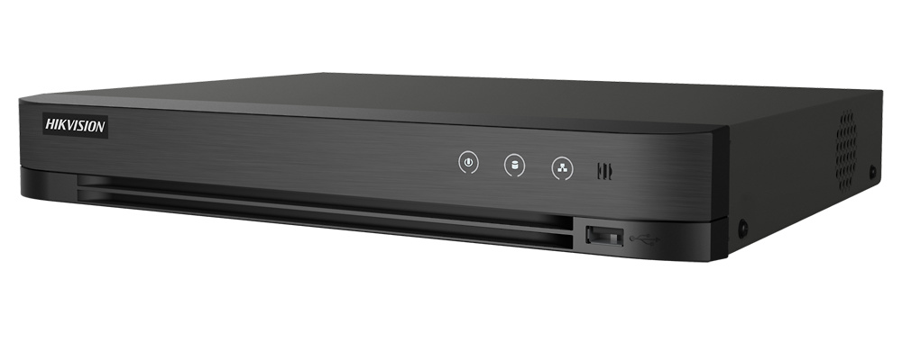 iDS-7208HUHI-M1/E(C) | HIKVISION DVR Hikvision iDS-7208HUHI-M1/E(C) con 8 canales BNC, 16 canales IP y salida HDMI 4K. Tecnología AcuSense y detección de movimiento 2.0 Ya disponible en tu tienda de Videovigilancia, Intrusión y Seguridad Electrónica www.ipcenter.es