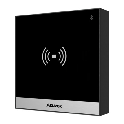 AK-A03S  |  AKUVOX  -  Control de Accesos autónomo  |  Identificación con tarjeta EM/MF, NFC y BLE  |  Altavoz Integrado