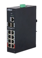 DH-HS4210-8GT-110  |  DAHUA  -  Switch Industrial Gestionable (L2) de 8 puertos Gigabit Ethernet PoE |  2 puertos SFP Gigabit  |  Carril DIN