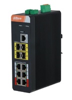 DH-IS4410-6GT-120  |  DAHUA  -  Switch Industrial Gestionable (L2) de 6 puertos Gigabit Ethernet PoE |  4 puertos SFP Gigabit  |  Carril DIN