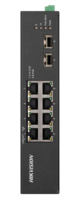 DS-3T0510HP-E/HS  |  HIKVISION  -    Switch  PoE  No Gestionable de 8 puertos Ethernet RJ45 Gigabit +2 SFP Gigabit  |  240W