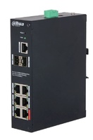 HS4208-4GT-90  |  DAHUA  -  Switch Dahua de 8 puertos Gigabit con 4 PoE  |  2 puertos Uplink SFP Gigabit  |  96W