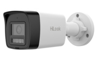 IPC-B140HA-LUC  |  HiLooK  -  Cámara Bullet IP  |  4 Mpx  |  Lente fija 2,8 mm | Luz híbrida: IR y luz blanca 20 metros |  Micrófono integrado
