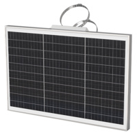 MS-S45  |  MILESIGHT  -  Panel solar de 45W  |  Soporte para anclaje en mástil  |  Compatible con cámara de tráfico SC211